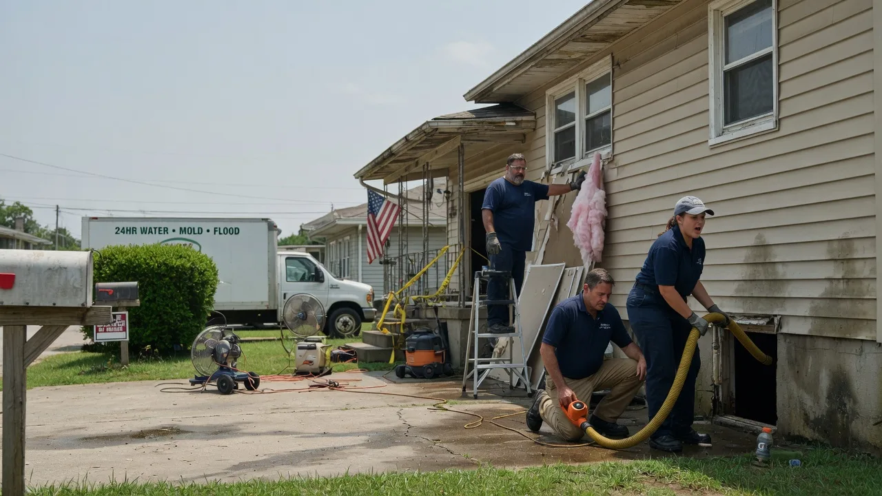 Water Damage Repair in Conway Springs, KS near me